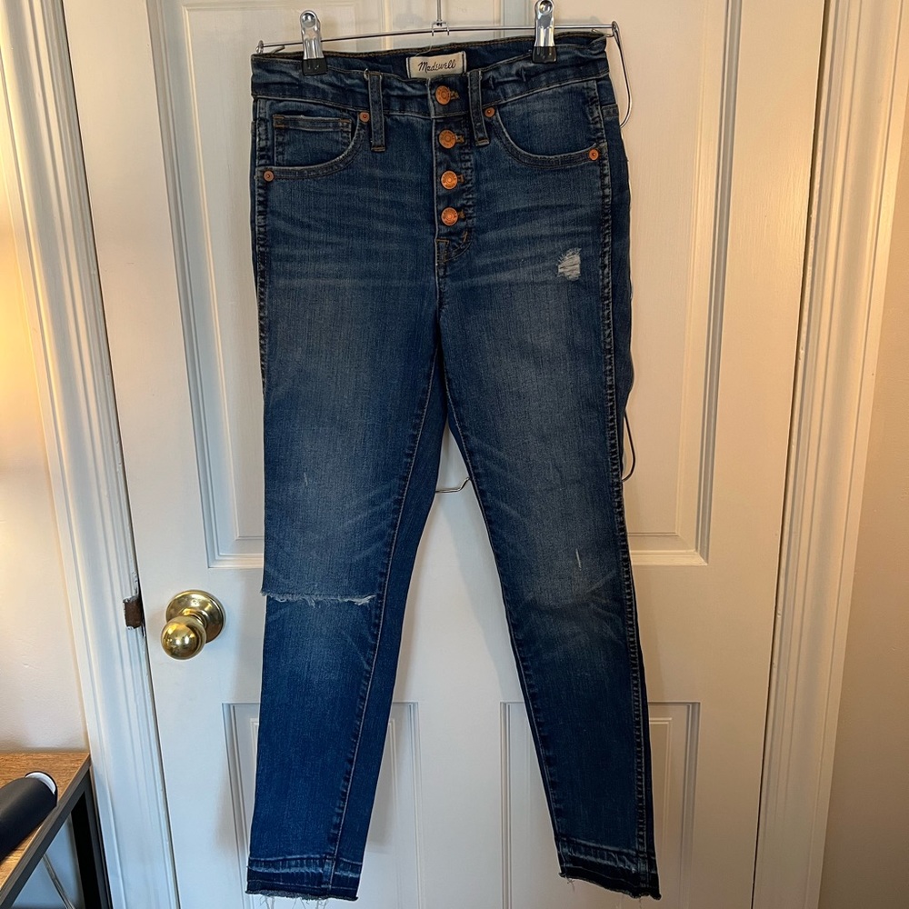 Madewell 10” High Rise Skinny